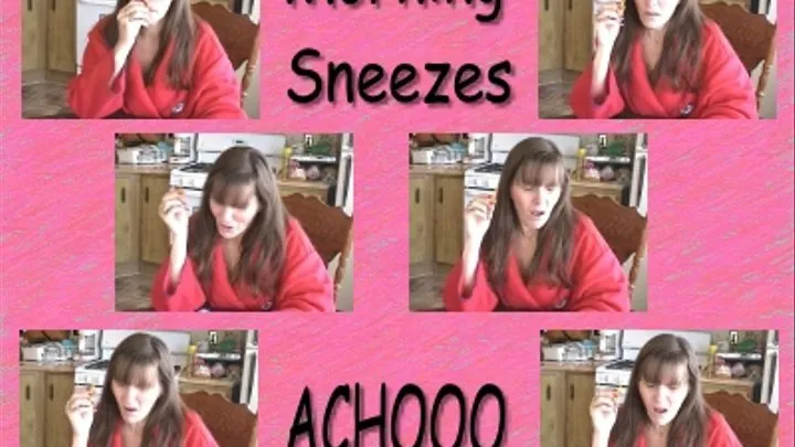 Farrahs Morning Sneezes