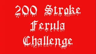 200 Stroke Challenge