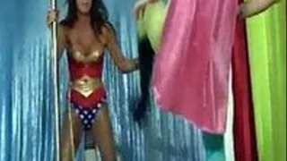 Wonder Woman Vrs. Super Liz Lightspeed