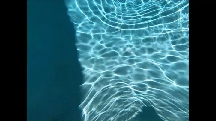 2 women from the office swim in their office clothes and unbutton each other's blouses all sexy underwater!