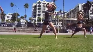 Kung Fu at the Beach