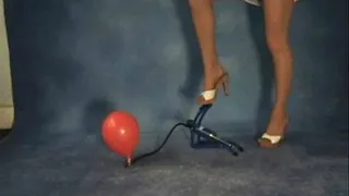 Balloon Pedal Pumping- Red Balloon