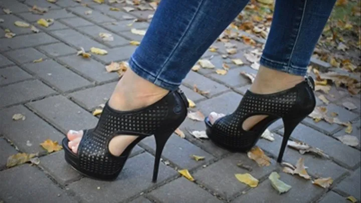 Peep Toe Booties