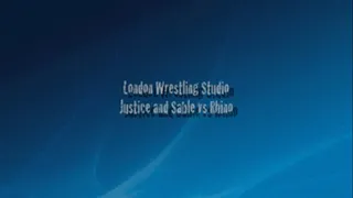 Sable and Justice vs Rhino