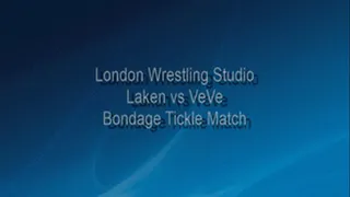 Laken vs VeVe Lane Bondage Tickle Match