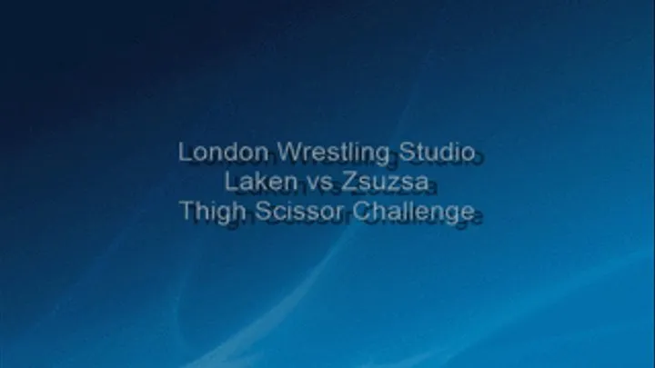 Laken vs Zsuzsa - Thigh Scissor Challenge