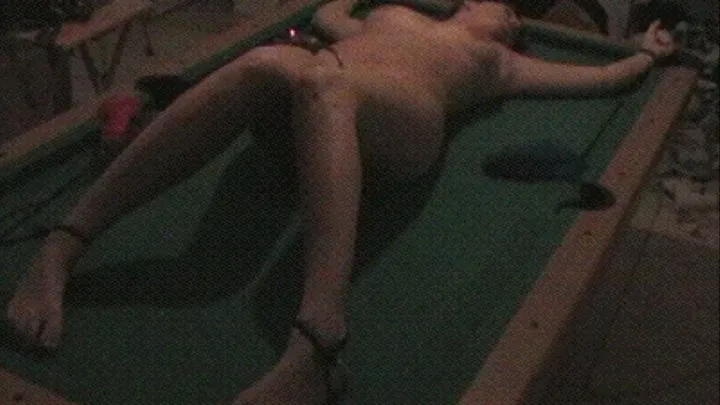 Hailey to multiple orgasms on a pool table - 2nd coming