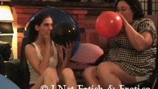 Arianna & Audriana Balloon Party