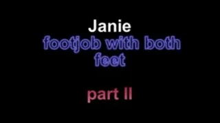 Janie footjob with both feet ***part II***