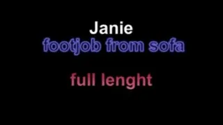 Janie footjob from sofa ** lenght***