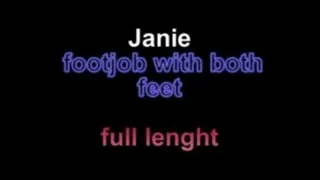 Janie footjob with both feet ***part I***