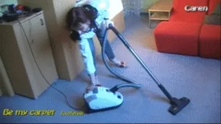 Caren vacuum carpet in clocks