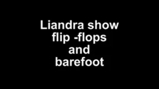 Liandra showing flip-flop and barefeet ***NEW MODEL!!***