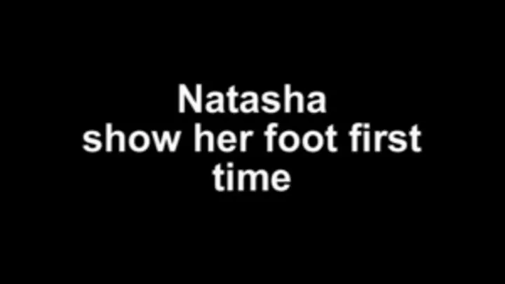 Natasha show her foot first time ***NEW MODEL!!***