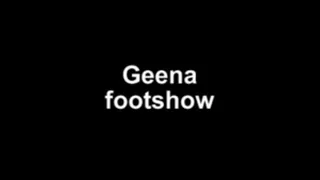 Geena footshow