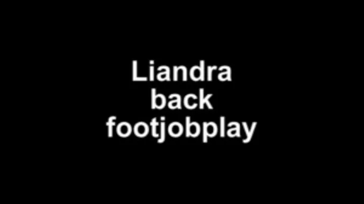 Liandra back footjobplay