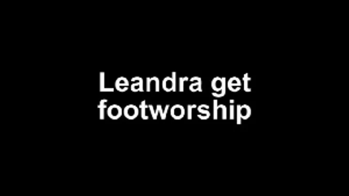 Leandra get a super footworship