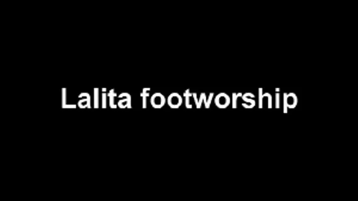 Lalita get her first footworship in her life!