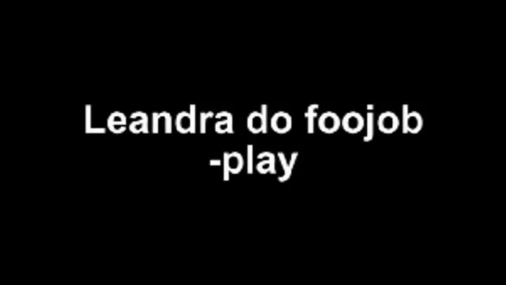 Leandra footjob - play