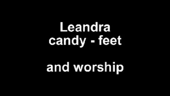 Leandra - foot candy ...............real sweet feet with footworship!