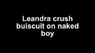 Leandra crush buiscuit on naked boy