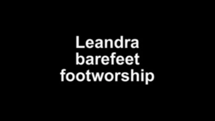 Leandra barefeet footworship