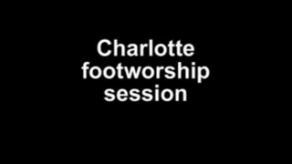 Charlotte footworship session