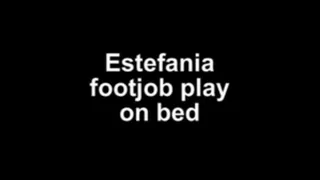 Estefania footjb - play on bed