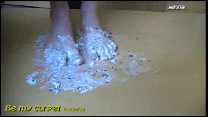 Jenna footworship after crushing