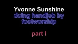 Yvonne sunshine doing handjob by footworship