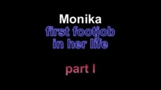 Monika first footjob in her life ***part I***