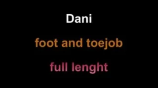 Dani foot and toejob ** lenght***