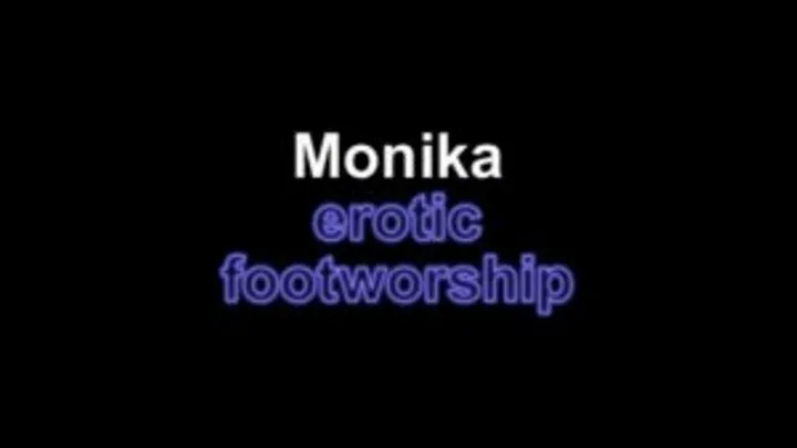 Monika erotic footworship