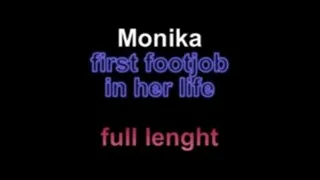 Monika first footjob in her life ***fulllenght***