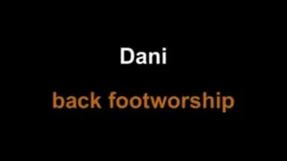 Dani back footworship