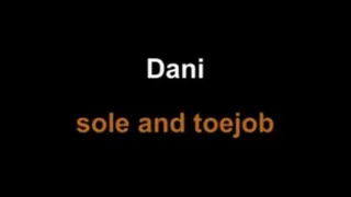 Dani sole and toejob