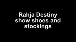 Rahja Destiny show schoes and stockings ***NEW MODEL!!***