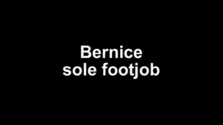 Bernice sole footjob