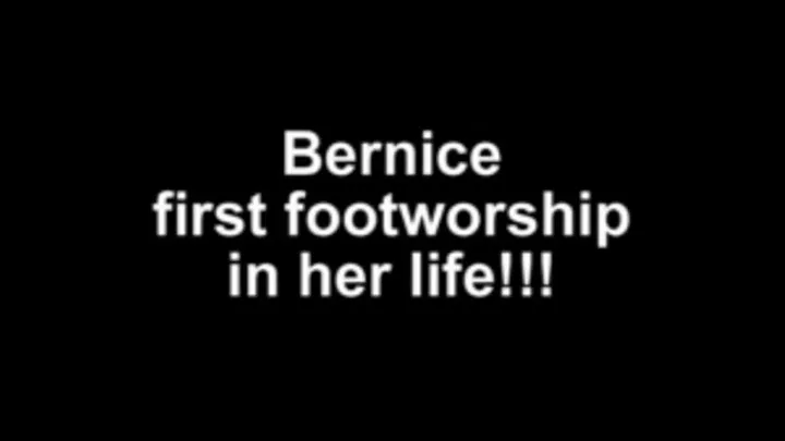 Bernice first footworship in her life