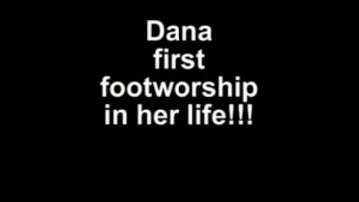 Dana first footworship in her life!!!!