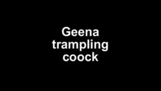 Geena trampling cock