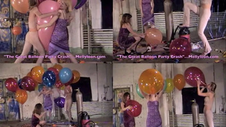 3 girls mass helium pop.