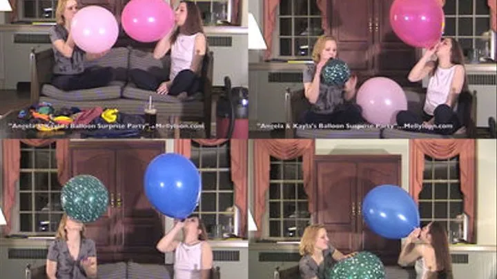 Angela & Kaylas Surprise Balloon Party 1