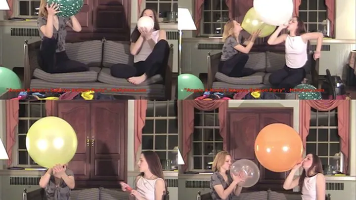 Angela & Kaylas Surprise Balloon Party 2