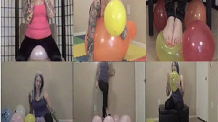 Olivia Rose Balloon Babe Compilation