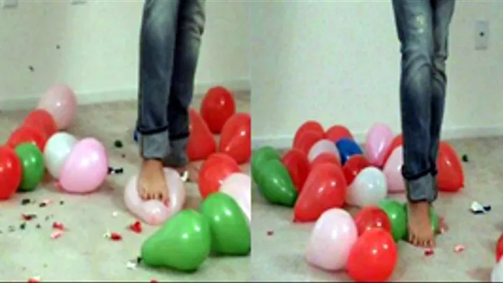 Stepping on Balloons