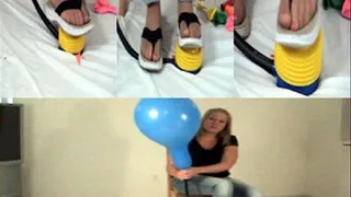 Foot Pumping with Balloons