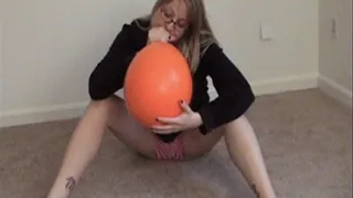 The BIG orange balloon