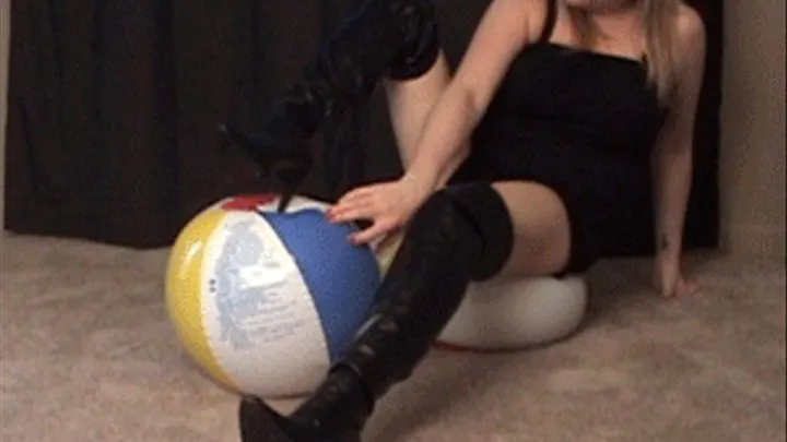 Tall Boots n Beach Balls. HIGH QUALITY