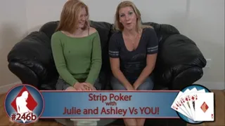 Strip Poker with Julie and Ashley vs. YOU! (version B)